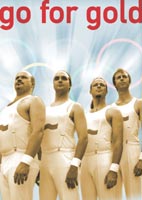"GO FOR GOLD" - Klick zum Vergrößern des Bildes